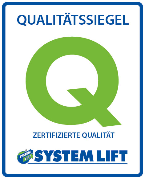 qualitätssiegel SYSTEM LIFT