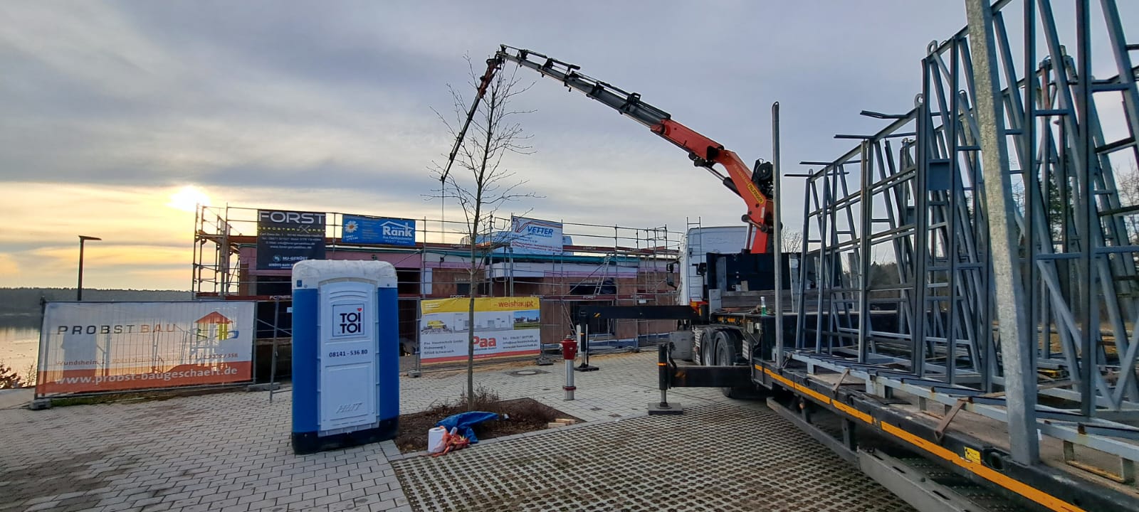 Kran PK53002 mit Jib