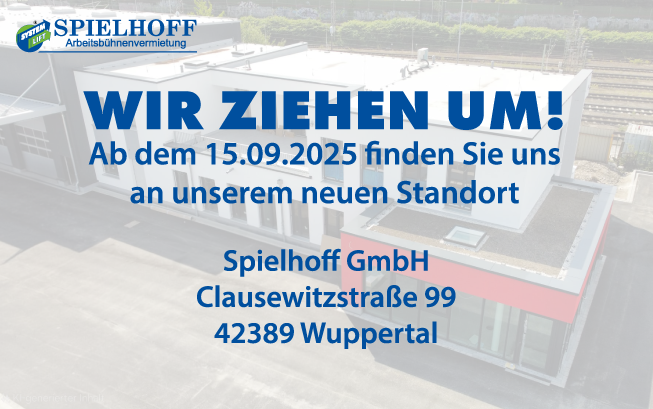 Pop UP -wir ziehen um