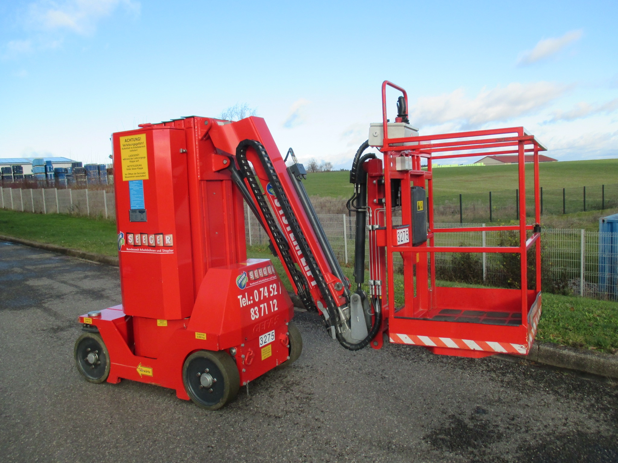 Teleskopmastbühnen mieten