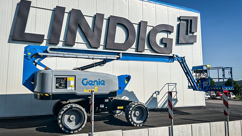 Gelenkteleskop Arbeitsbühne LINDIG