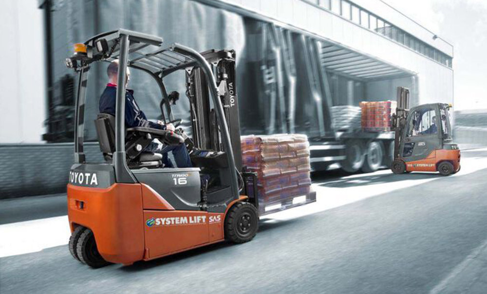 Einsatzbild Frontstapler