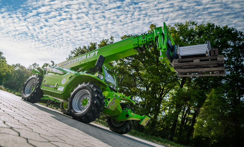 Einsatzbild Teleskopstapler