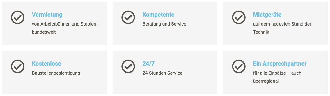 Unserer Leistungen für Sie