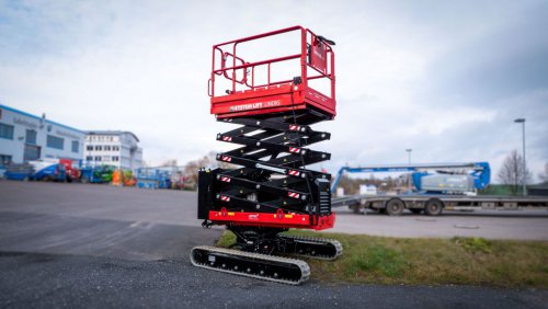 Scheren-Arbeitsbühne