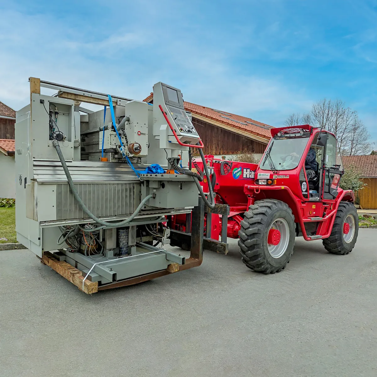 Teleskopstapler-Vermietung Hainthaler