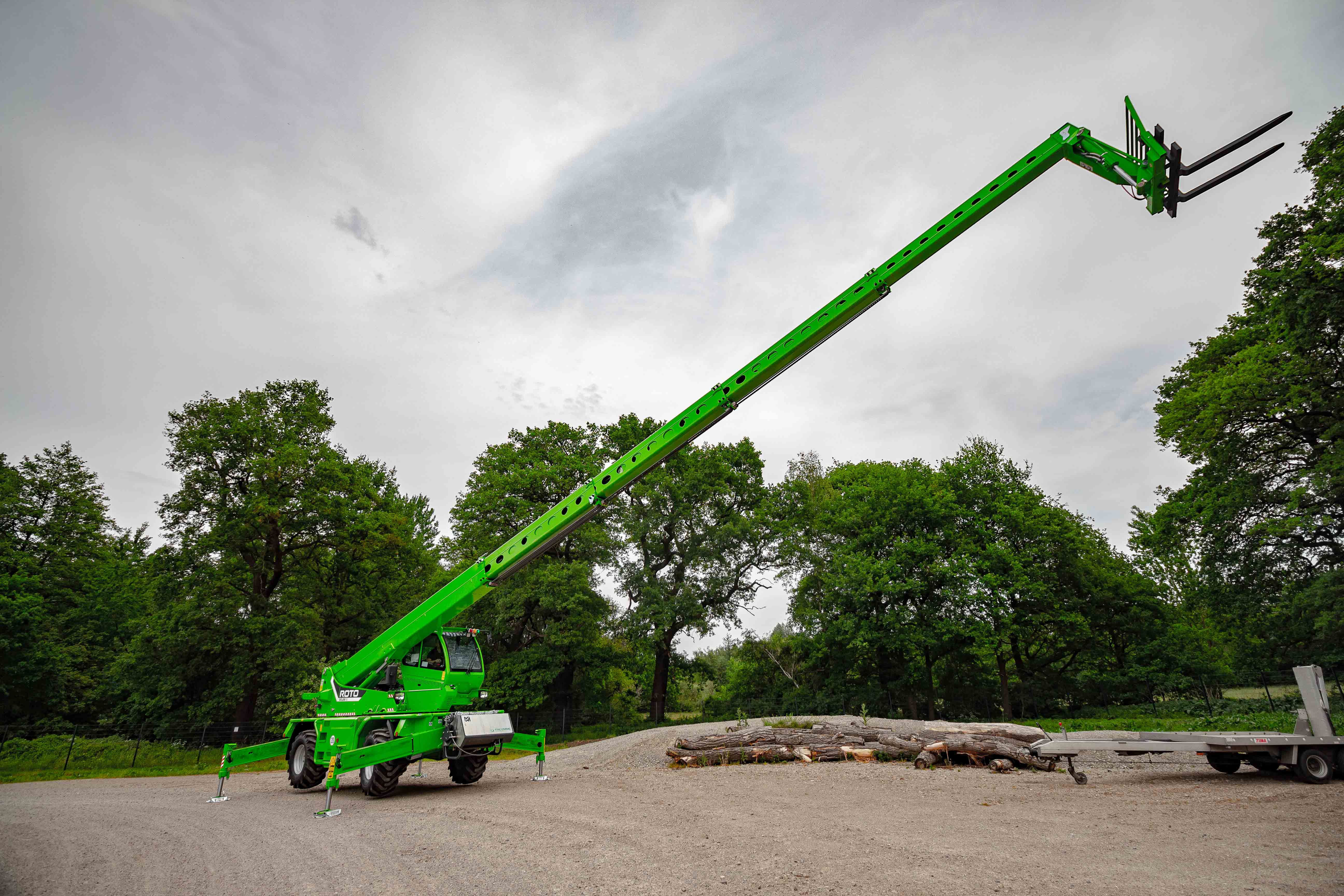 Telestapler im Einsatz