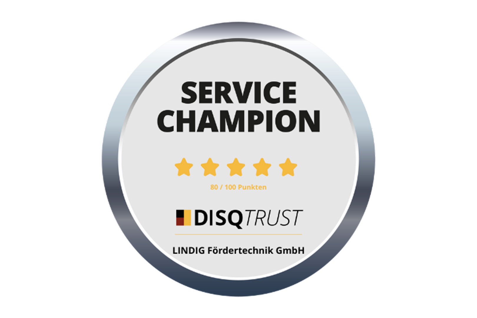 Lindig ist Service Champion