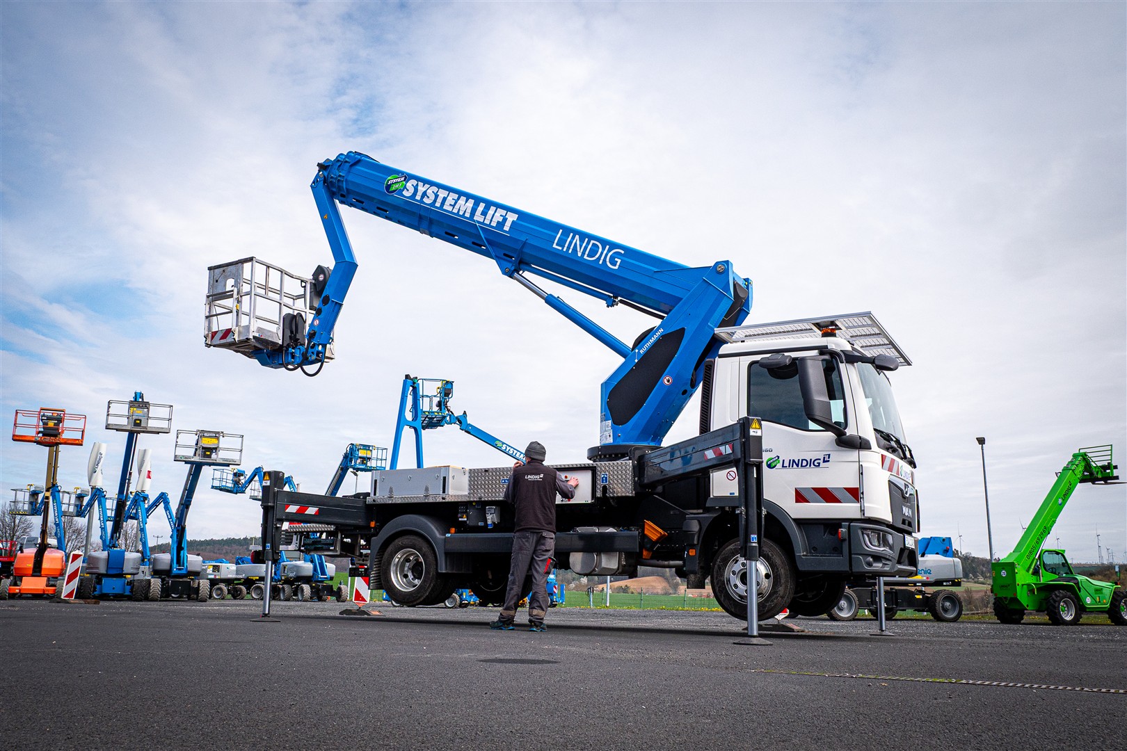 Scheren Arbeitsbühne