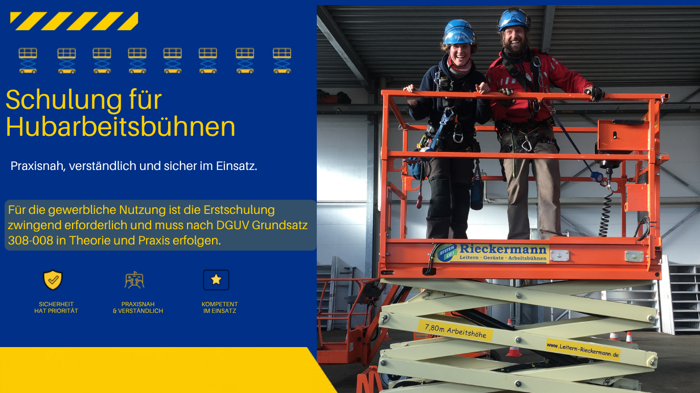 Hubarbeitsbühnen - Schulung