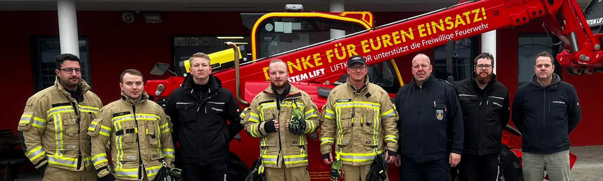 Liftkontor unterstützt Feuerwehr bei Hochwasser