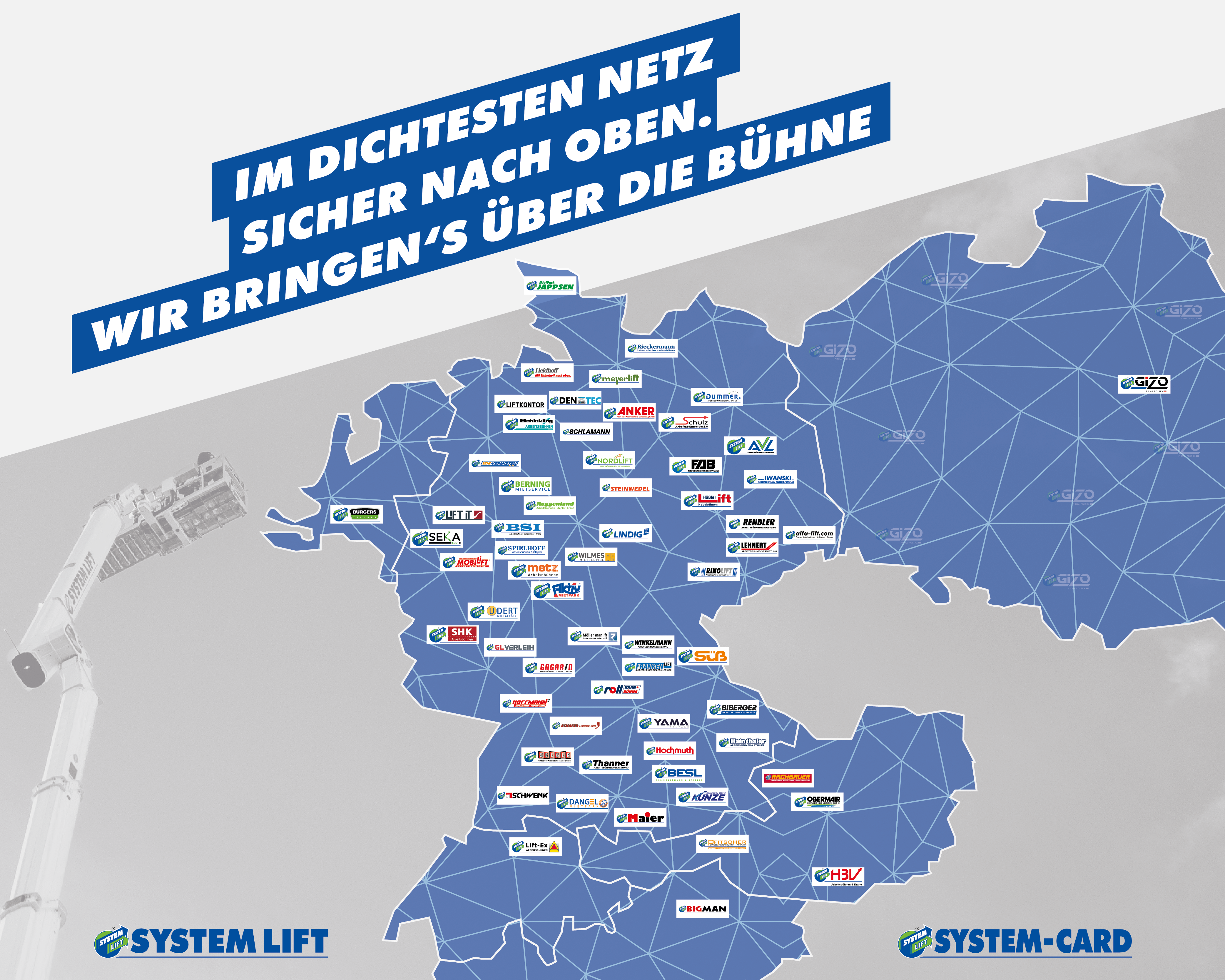 Mietpark Dangel Arbeitsbühnen mieten für jedes Aufgabengebiet