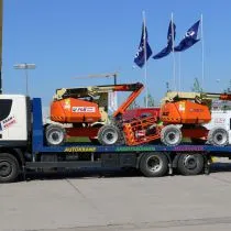 Teleskopstapler Innenansicht